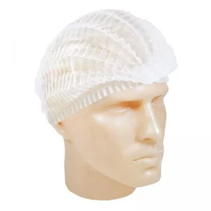 Touca Descartável Branca com Elástico Soft Anadona