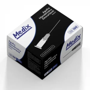 Agulha Hipodérmica 25x0,70mm (22gx1) Medix